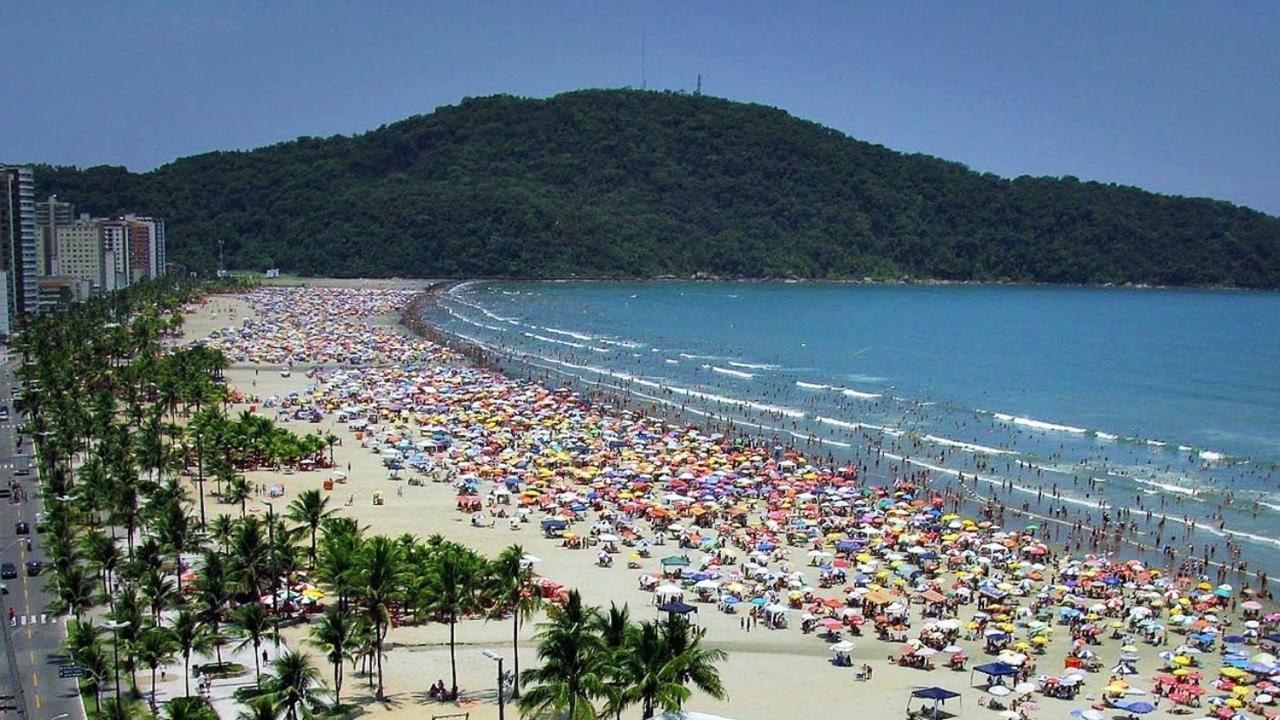 Apartament Cantinho Aconchegante, Pertinho Da Praia! Praia Grande  Zewnętrze zdjęcie